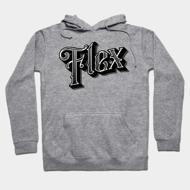 Flex Old School Hoodie by BeyondTheDeck